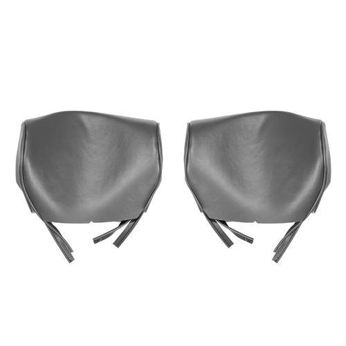 1985-86 Mustang TMI Sport Seat Vinyl Upholstery Kit  - Charcoal Gray Convertible