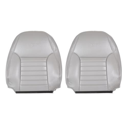 1999-2004 Mustang Convertible TMI Sport Seat Upholstery - Vinyl - Medium Graphite