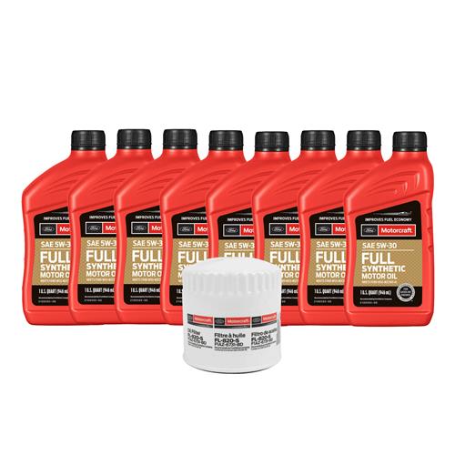Motorcraft 7.3L Godzilla Oil Change Kit - 5w30 - LMR