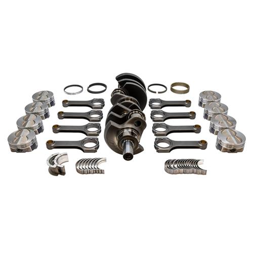 1979-1995 Mustang Scat 408 Forged Stroker Kit - Dished Pistons - H Beam Rods