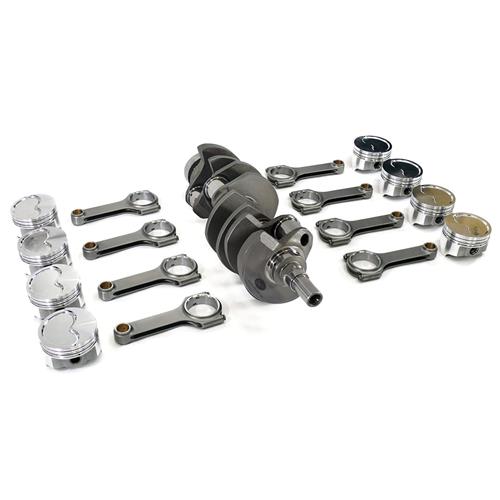 1996-2004 Mustang Scat 300 Forged Stroker Kit -18.50cc Dished Pistons - H Beam Rods