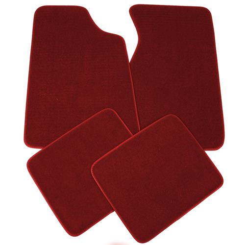 1984-86 Mustang ACC Floor Mats Canyon Red 