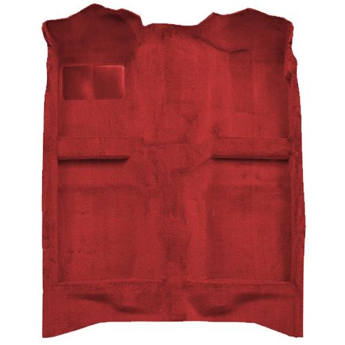 1982-92 Mustang ACC Floor Carpet w/ Mass Back Medium Red/Scarlet Red Coupe/Hatchback