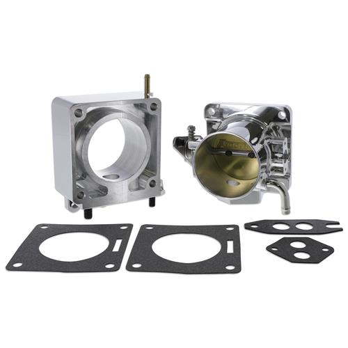 Mustang Accufab 75mm Throttle Body w/ EGR Spacer Polished | 86-93 5.0