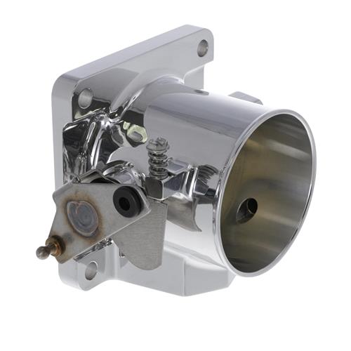 Mustang Accufab 75mm Throttle Body w/ EGR Spacer Polished | 86-93 5.0