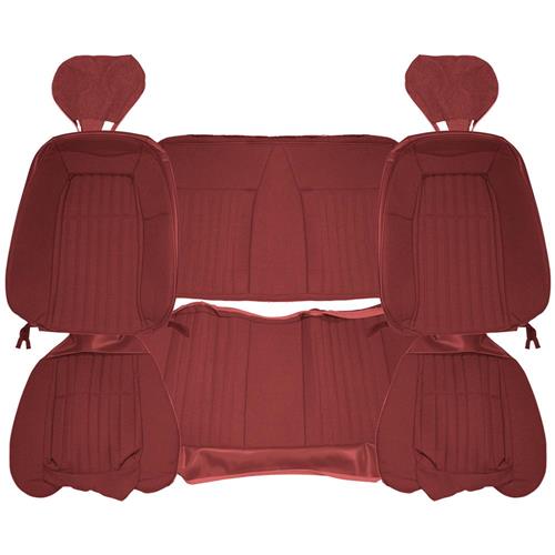 1993 Mustang Acme Sport Seat Upholstery - Cloth  - Ruby Red Convertible