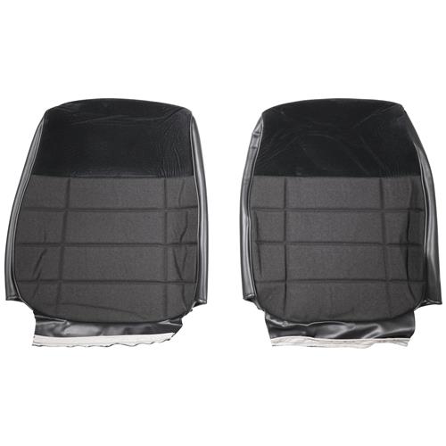 Acme Mustang Standard Cloth Seat Upholstery - Black | 1984-93 Coupe