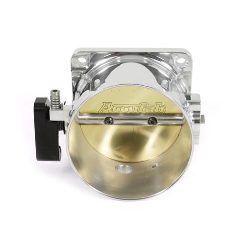 Accufab Fox Body 90mm Throttle Body - Polished | 86-93 5.0 by Accufab