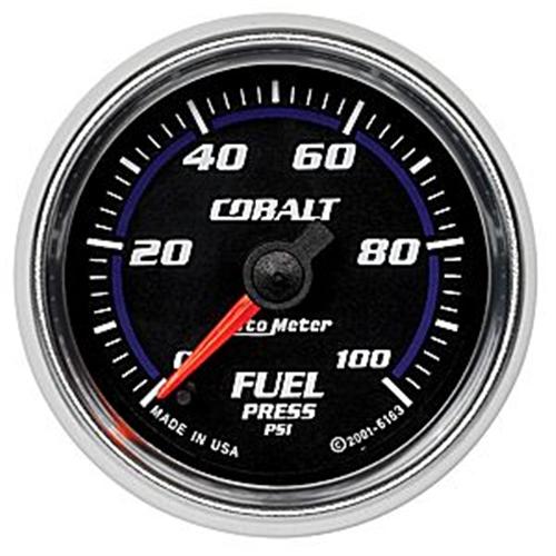 Autometer Cobalt Fuel Pressure Gauge 0-100 PSI 2 1/16"