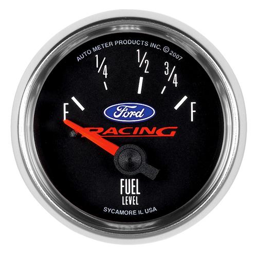 Auto Meter Ford Racing Fuel Level Gauge 2-1/16" 880075