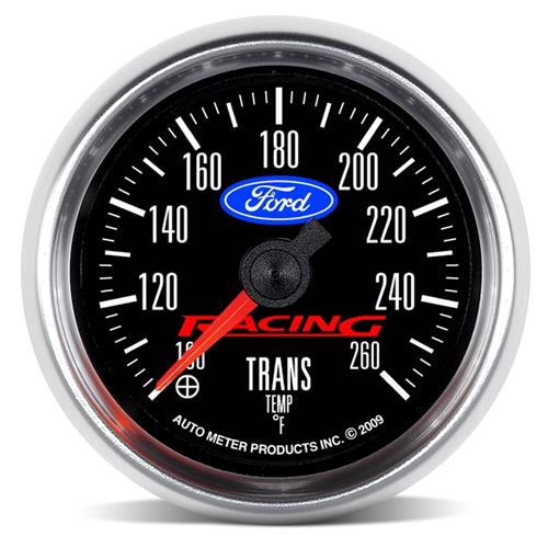 Auto Meter  Ford Racing Trans Temp Gauge - 2 1/16" - Stepper