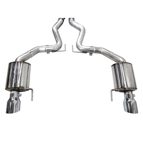 2024 Mustang AWE Touring Cat Back Exhaust - Chrome Tips GT