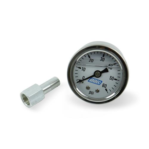 BBK  Fuel Pressure Gauge 0-60 Psi  Liquid Filled 