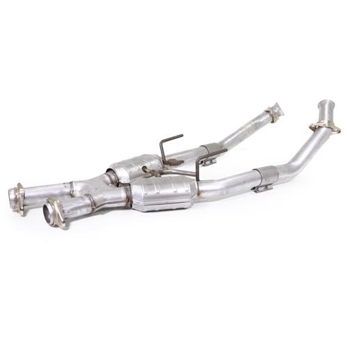 1986-1993 Mustang 5.0 BBK Catted X-Pipe for Shorty Headers - 2.5"