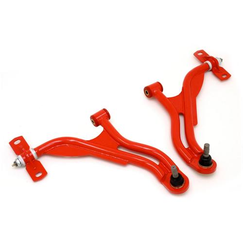 BMR Mustang Non Adjustable Lower Front Control Arms Red (0509) AA010