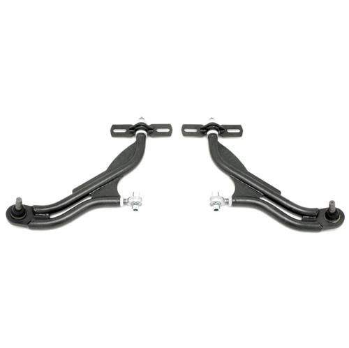 BMR Mustang Front Lower Adjustable Tubular Control Arms Black ...