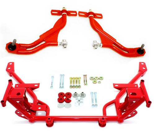 BMR Mustang Tubular K-Member Kit w/ Adjustable Control Arms (11-14 ...