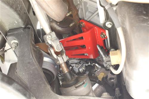 2005-2022 Mustang BMR Adjustable Motor Mount Bracket Kit - Red