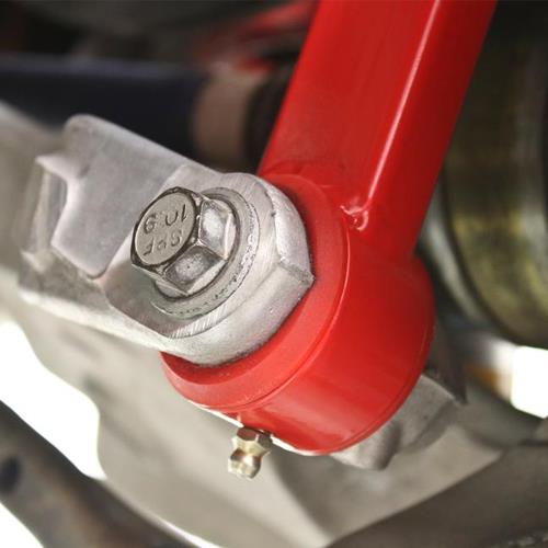 2015-2022 Mustang BMR Lower Rear Control Arm Vertical Link - Red - Polyurethane