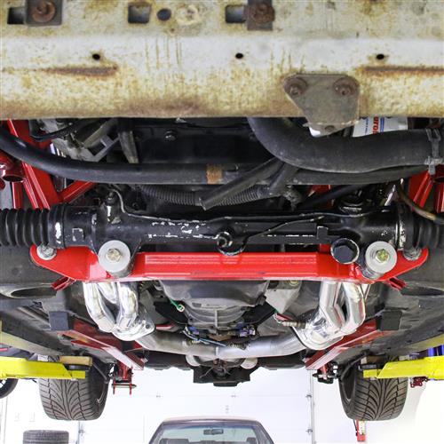 BMR Mustang Tubular K-Member - Spring Perches - Hammertone | (94-04)