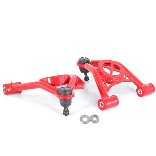 BMR Mustang Tubular Front Control Arms w/ Spring Cups Standard Ball