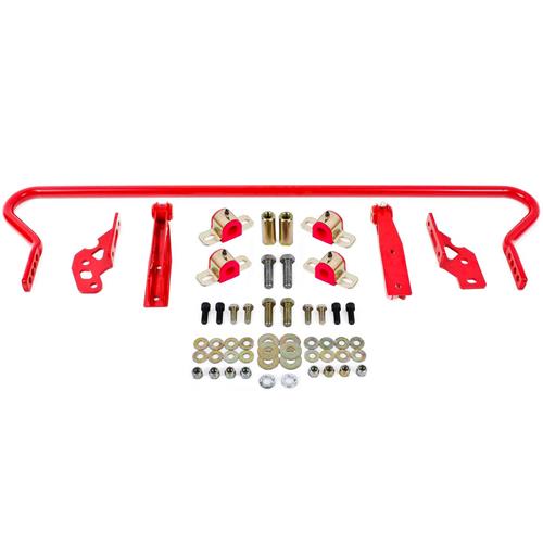 2005-14 Mustang BMR Adjustable Rear Sway Bar Kit  - Red