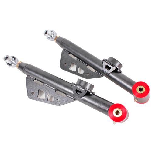 1999-04 Mustang BMR Single Adjustable Rear Lower Control Arms  - Black Hammertone