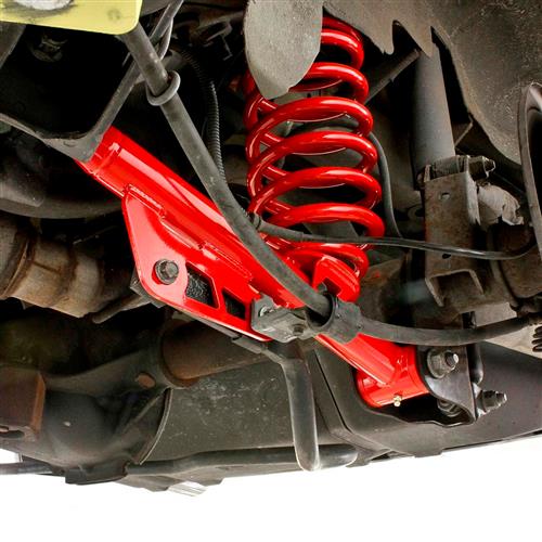 thumbnail image 2 of Spec-D Tuning Rear Upper & Lower Control Arms For Ford Mustang 1979-2004 - Black Carbon Steel 2 of 5