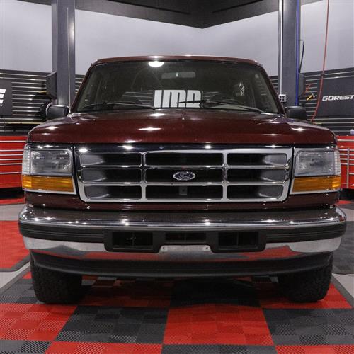 1992-1996 Bronco Front Bumper w/ Air Holes - Chrome