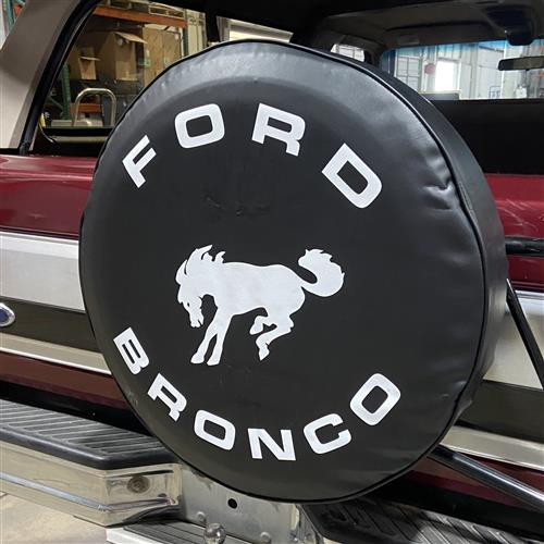 SpareCover Bronco Blak Series Spare Tire Cover - 31