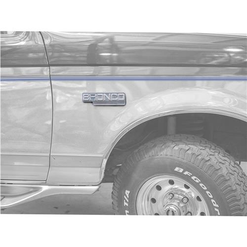 Ford Bronco Sport Door Body bottom stripe Graphic - v10