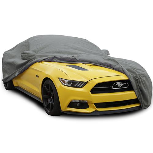 2015-2022 Mustang Covercraft Ultratect Car Cover w/ Pony Logo - Gray