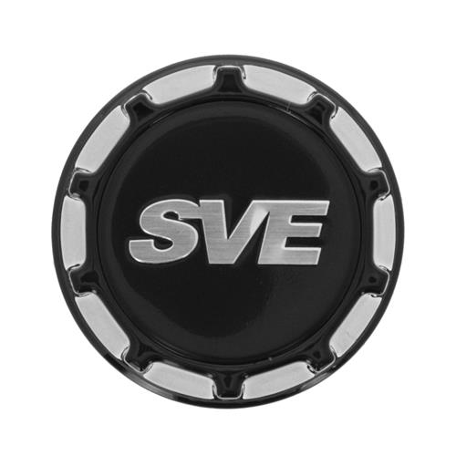Mustang SVE Mesh Wheel Center Cap - Black | 79-93