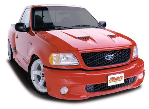 F 150 Svt Lightning Fibergl Ram Air Hood 99 04 130