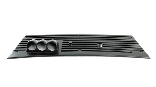 1983-1993 Ford Mustang Black Cowl Vent Grille Cover W/ Hardware (6 Scr
