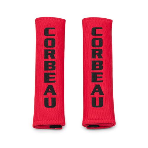 Corbeau Logo Harness Pads For 2" Harness - Red