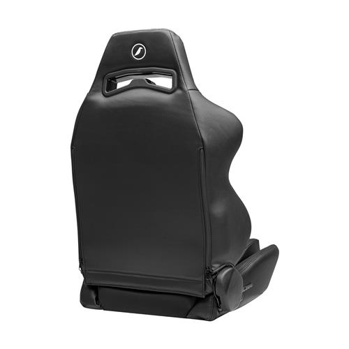 Mustang Corbeau LG1 Cloth Seat Pair - Black