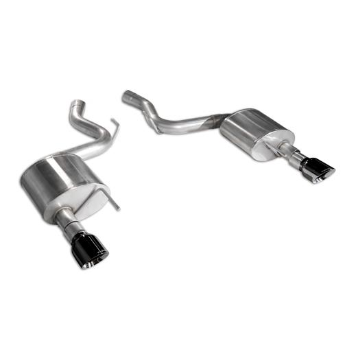 2015-2017 Mustang 5.0 Corsa 3" Touring Axle Back w/ 4.5" Black Tips