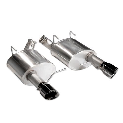 2011-14 Mustang Corsa XTREME Axle Back Exhaust System  - Black Tips