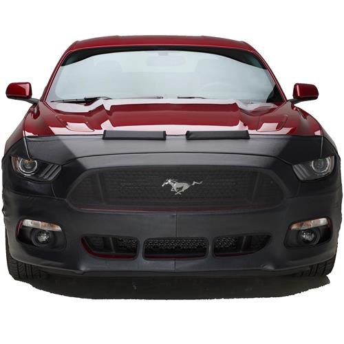 2015-17 Mustang Colgan Custom Black Crush Fabric Bra  - GT Performance Pack