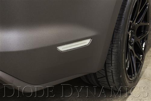 2015-23 Mustang Diode Dynamics LED Rear Sidemarker - Clear Lens