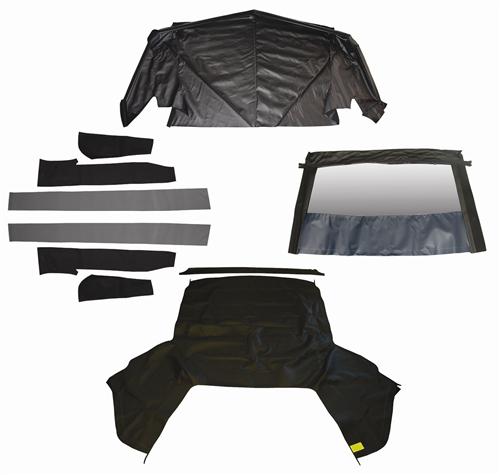 1993 Mustang Convertible Top Kit Black By Electron 1993 Mustang Convertible Top Kit Black By Electron