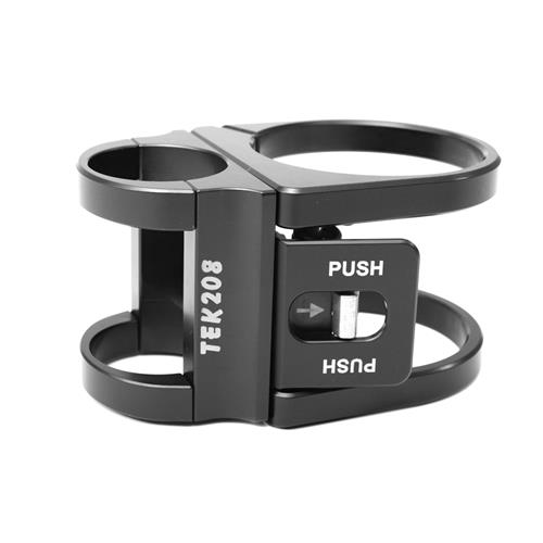 TEK208 Quick Release Fire Extinguisher Roll Bar Mount - Anodized Black