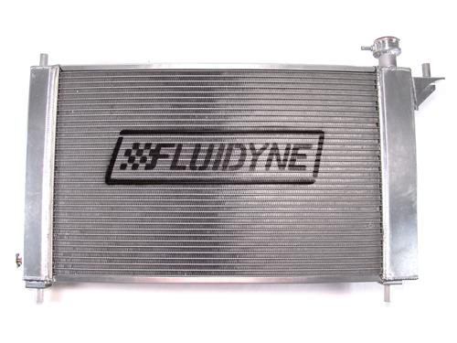 Fluidyne Mustang 3 Row Aluminum Radiator with Manual Transmission (94 ...