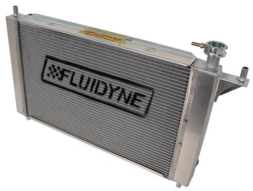 Fluidyne Mustang 3 Row Aluminum Radiator with Manual Transmission (94 ...