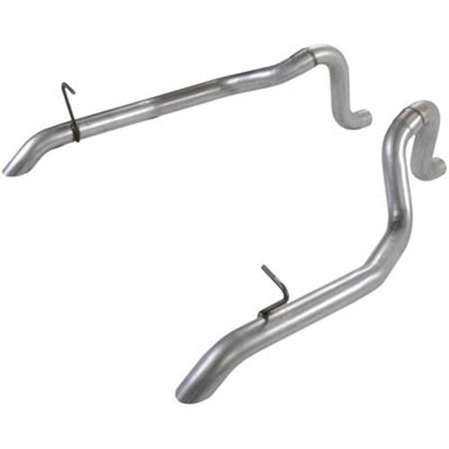 1987-93 Mustang Flowmaster Aluminized Tailpipes 2.5" GT 5.0