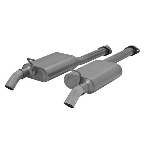 Flowmaster Mustang Exhaust Dumps Aluminized Steel (7998) 17574