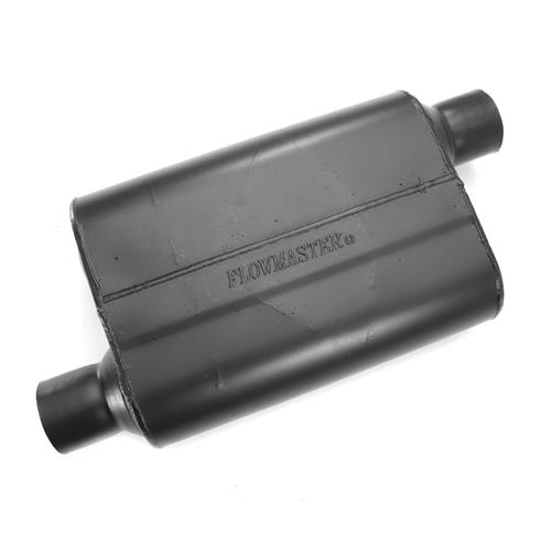 2.50 Offset Out Aggressive Flowmaster 42543 40 Series Muffler 2.50 Offset In