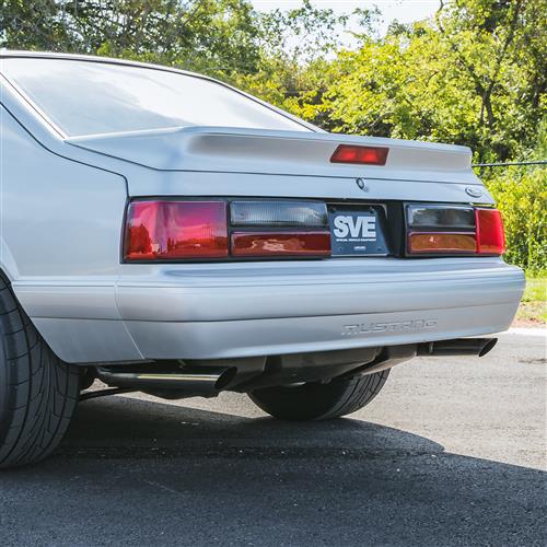 1986-93 Mustang Flowmaster American Thunder Catback Exhaust Kit - Polished Tips LX 5.0