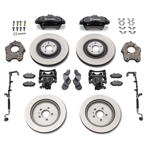 新品 ブレンボ フォードマスタング SHELBY GT500 Fブレーキ 左右S Ford Performance Mustang GT500 Brembo Brake Kit - 6 Piston - 15